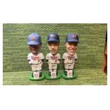 Les Straker, Dan Schatzeder, & Greg Gagne 1987 Wolrdd Series Champions Minnesota Twins BOBBLE HEAD LOT OF 3 !