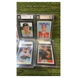 GRADED CARD LOT of 6 Cards in TOTAL MLB - MIXED LOT w/ Craig Lefferts, Jason Kendall, Tino Martinez & More!