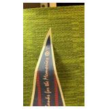 SWEET 1996 Kirby Puckett Retirement Player Picture Pennant, Minnesota Twins NICE