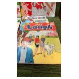 MIXED VINTAGE COMIC BOOK LOT! 10+ Comics w/ HOT STUFF, RICHIE RICH, & LAUGH !