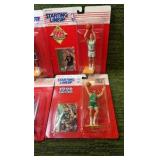 1996 Starting Lineup Action Figures Joe Smith,  Latrell Sprewell, Dino Radja, & Eric Montross