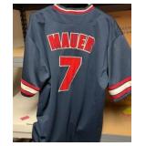 JOE MAUER Unique Twins Jersey by True Fan Size XL Minnesota Twins #7 !