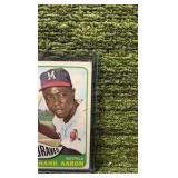 1965 Topps Hank Aaron Milwaukee Braves #170 Baseball Card *VINTAGE*