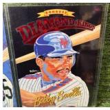Lot of 3 1994 , Frank Thomas, Gregg Jeffries, & Bobby Bonilla  Donruss Diamond Kings JUMBO CARDS