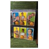 1970-1971 Topps Basketball Lot of VINTAGE BASKETBALL 12 PAGES !