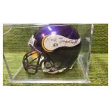 Mick Tingelhoff Signed 1978 Topps Card #451 Minnesota Vikings w/ Auto Card