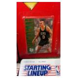 1996 Starting Lineup Action Figures Joe Smith,  Latrell Sprewell, Dino Radja, & Eric Montross