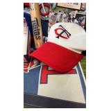 Minnesota Twins Ultimate Fan Lot 9 Items ( NEW HATS,Trivia, Pennant, THICK XMAS Stocking, Mini Bat, Ball, & More!)