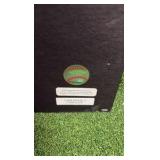 Joe Mauer Framed Display Photo Coin Dirt MLB COA Highland Mint Twins DF024723