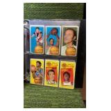 1970-1971 Topps Basketball Lot of VINTAGE BASKETBALL 12 PAGES !