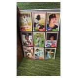 Vintage 1981 Topps Baseball Car Lot in Binder- MIXED LOT