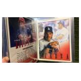 HUGE Binder of1997 Donruss Studio Master Strokes 8x10 Canvas Card /5000 See Pics w/ Tony Gwynn & Much More!