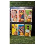 1970-1971 Topps Basketball Lot of VINTAGE BASKETBALL 12 PAGES !