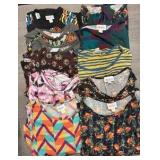 LuLaRoe Liquidation - Lot of 7-Irma Tunic, 3-Randy Tee (Size XXS) - MSRP $322