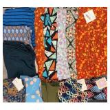 LuLaRoe Liquidation - Lot of 4-Azure Skirts, 2-Cassie Pencil Skirts, 5-Maxi Skirts, 1-Joy Vest (Size L) - MSRP $480
