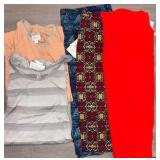 LuLaRoe Liquidation - Lot of 1-Lynnae Top, 1-Randy Tee, 3-Cassie Pencil Skirts (Size 2XL) - MSRP $178