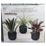 CGH Faux Decorative Plant Trio - MSRP $50