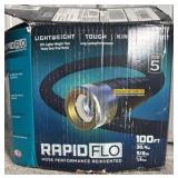 Teknor Rapid Flo 5/8 in. x 100 ft. Compact Garden Hose - MSRP $50