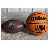 Wilson Basketball & Football