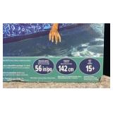 Lot of 2 Aqua Luxury Pool Lounger, 2-Pack (Total of 4 Loungers) - MSRP $116