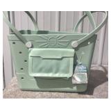 Beachcomber Beach Bag & Aqua Luxury Pool Lounger, 2-Pack - MSRP $108