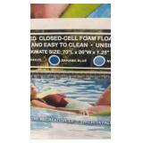 TRC Recreation Splash 1.25" Thick Foam Pool Float Mat (Bahama Blue) - MSRP $100
