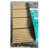 Golden Select Composite Deck Tiles - 38.75 Square Feet