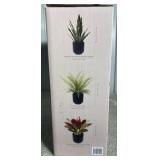 CGH Faux Decorative Plant Trio - MSRP $50