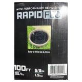 Teknor Rapid Flo 5/8 in. x 100 ft. Compact Garden Hose - MSRP $50