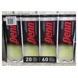 Penn Championship Tennis Balls, 20-Pack (60 Balls) - MSRP $55