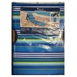 Melino Portable Beach Lounger & Tommy Bahama 7.5ft Beach Umbrella - MSRP $85