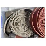 2 Vintage Fire Hoses