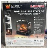 ALOGFIRE Propane Ambiance Log Fireplace Heater, Clean and Smokeless, 8,200 BTU - MSRP $296