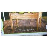 Self-watering Elevated Cedar Garden Planter - MSRP $200