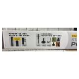Excello Global Products 10 ft. String Light Pole, 2-Pack - MSRP $85