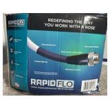 Teknor Rapid Flo 5/8 in. x 100 ft. Compact Garden Hose - MSRP $50