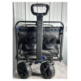 Mac Sports XL Folding Wagon with Brakes