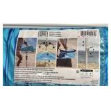 Melino Portable Beach Lounger & Tommy Bahama 7.5ft Beach Umbrella - MSRP $85