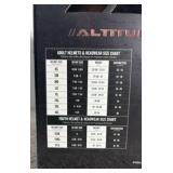 509 Altitude 2.0 Black Ops Open Face Helmet w/Storage Bag- Size XL