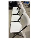 Lifetime Commercial Folding Chair 4-Pack - MSRP $96