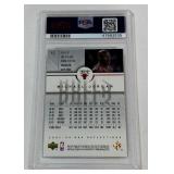 Michael Jordan PSA 10 Gem Mint Slab 2005 UD Reflections #12 Basketball Card
