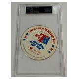 Rod Carew PSA 10 Gem Mint Slab 1978 Big T/Tastee Discs #8 Vintage Minnesota Twins Baseball Card