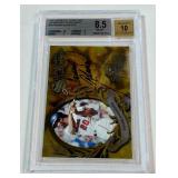 Frank Robinson Auto On-Card /2,000 Beckett Graded Slab 8.5 / 10 1997 Dontuss Signature Signififcant Signatures #18 Numbered 0416/2000 Baseball Card