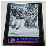 Walter Payton 8x10" Football Photo in Plaque - Chicago Bears