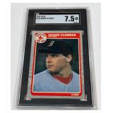 Roger Clemens RC 1985 Fleer #155 SGC Graded Slab 7.5 NM+ Vintage Rookie Baseball Card