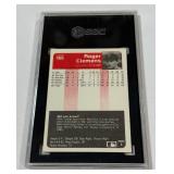 Roger Clemens RC 1985 Fleer #155 SGC Graded Slab 7.5 NM+ Vintage Rookie Baseball Card