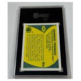 Derrick Thomas RC SGC Graded 9.5 MT+ Slab 1989 Topps Traded #90T Rookie Football Card