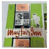 2nd and 4th Annual PGA Open Golf Tournament Programs Mayfair Inn 1956 and 1958