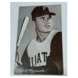 Bill Mazeroski Vintage Exhibit Baseball Card