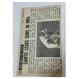 Ron Santo 1964 Topps Giant #58 Vintage Baseball Card